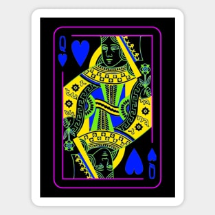 Queen of Hearts Bright Mode Magnet